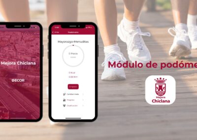 Gecor – Podómetro en APP Mejora Chiclana