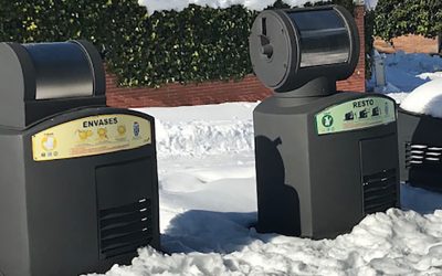 Los sistemas neumáticos de recogida de residuos han sido los únicos que han seguido operando con normalidad en España tras la tormenta de nieve y hielo