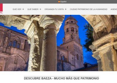Web turística de Baeza y contenido audiovisual