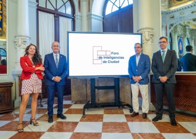 Presentación I Foro Inteligencias de Ciudad. Foto: Ayuntamiento de Málaga