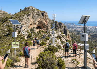 Proyecto de Diseño del Sistema de Smart Vigilance y Conectividad del Paraje Natural Parpalló – Borrell (Gandía, Valencia)