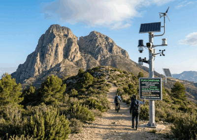 Proyecto Puig Campana Montaña Inteligente. Conceptualización y puesta en marcha gestión de espacio natural protegido.