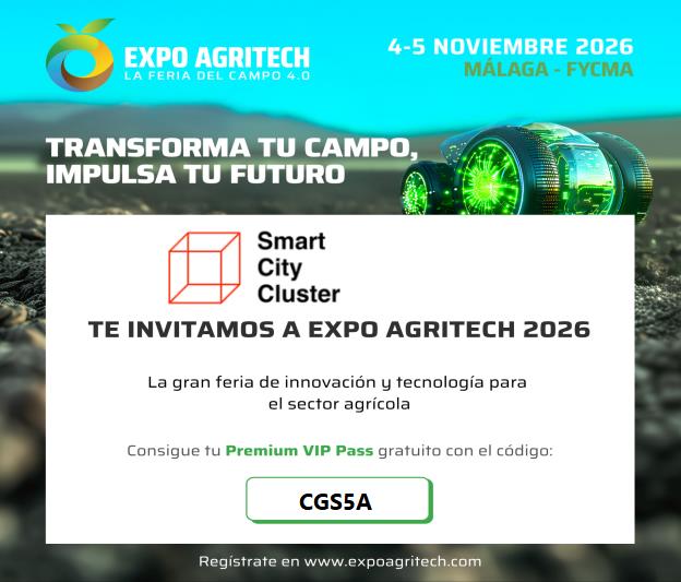 SmartCityClusterInvitacinPremiumAGRITECH202611792134001 Invitación Expo agritech 2026